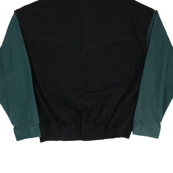 Vintage black First Impressons Varsity Jacket - mens large