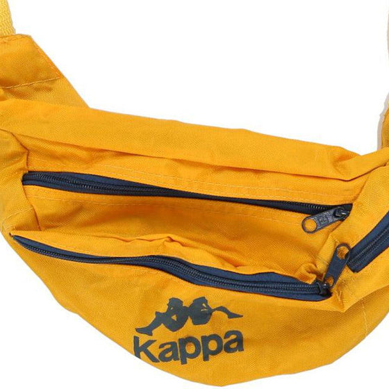 Vintage yellow Kappa Bumbag - mens no size