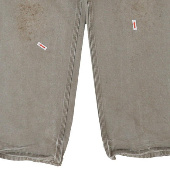 Vintage grey Carhartt Carpenter Jeans - mens 37" waist