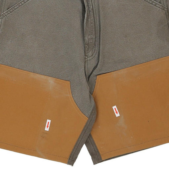 Vintage beige Rework Carhartt Carpenter Shorts - mens 36" waist