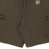 Vintage khaki Rework Carhartt Carpenter Shorts - mens 35" waist