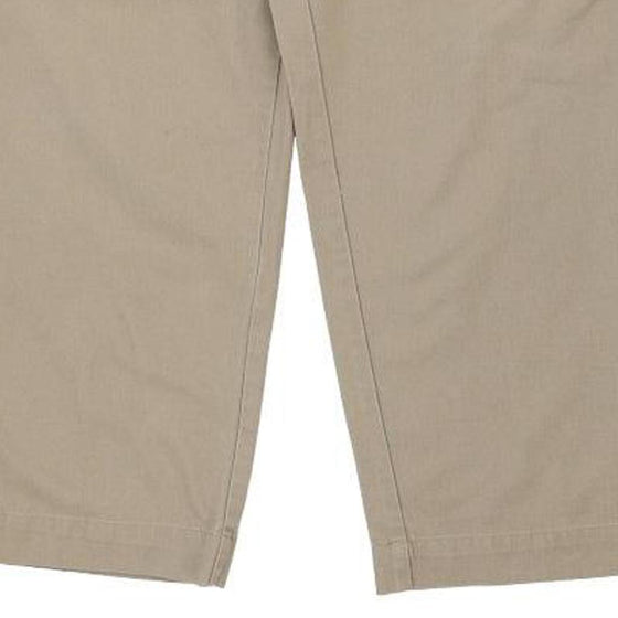 Vintage beige Ralph Lauren Trousers - mens 37" waist