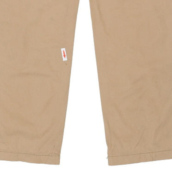 Vintage beige Tommy Hilfiger Trousers - mens 37" waist