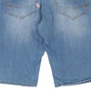 Vintage blue Bootleg Armani Jeans Denim Shorts - mens 44" waist