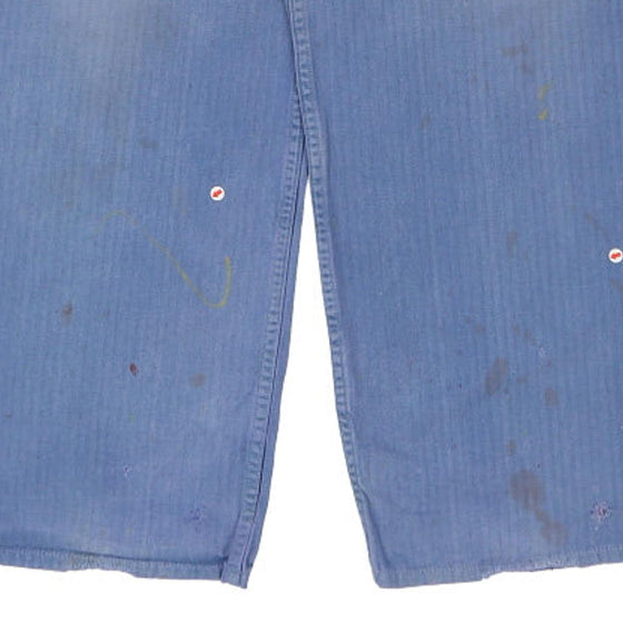 Vintage blue Unbranded Trousers - mens 34" waist