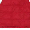 Vintage red Arena Gilet - mens small