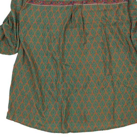 Vintage green Lone Blouse - womens large