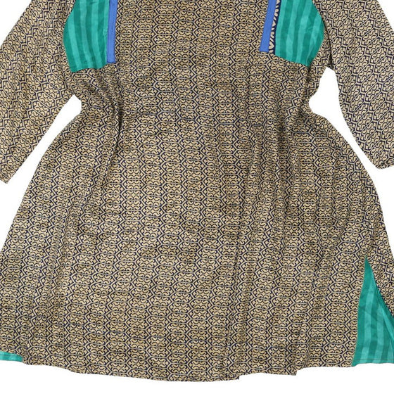Vintage brown Lone Mini Dress - womens medium