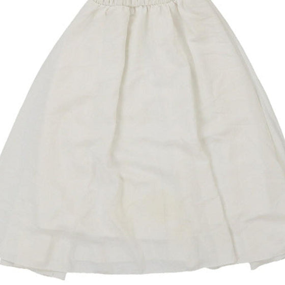 Vintage white Unbranded Mini Dress - womens medium
