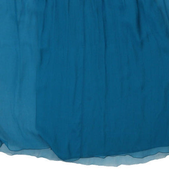 Vintage blue D Exterior Maxi Dress - womens large