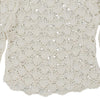 Vintage cream Unbranded Crochet Top - womens large