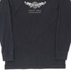 Vintage black Harley Davidson Sweatshirt - womens xx-small