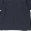 Vintage navy Dickies Short Sleeve Shirt - mens xxx-large