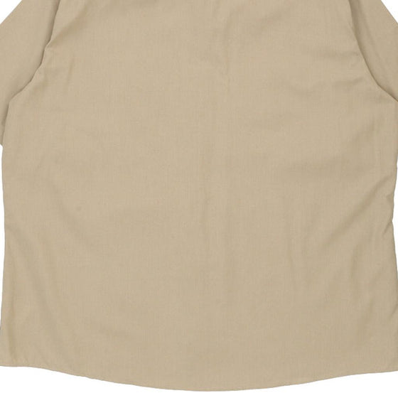 Vintage beige Century Link Dickies Short Sleeve Shirt - mens xxx-large