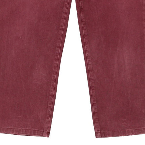 Vintage red Trussardi Jeans - womens 30" waist