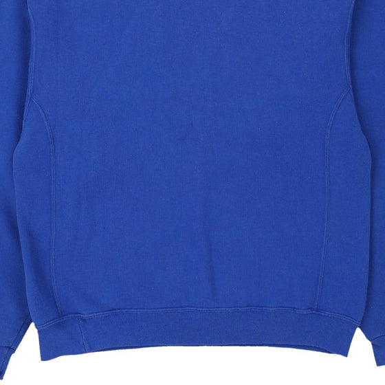 Vintage blue Letourneau University Russell Athletic Sweatshirt - mens medium