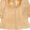 Mirella Pogianni Coat - XL Beige Leather - Thrifted.com