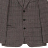 Conbipel Blazer - Small Brown Cotton - Thrifted.com