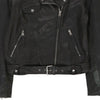 Vintage black Trf Outerwear Leather Jacket - womens large
