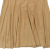 Vintage beige Monica Magni Midi Skirt - womens 29" waist