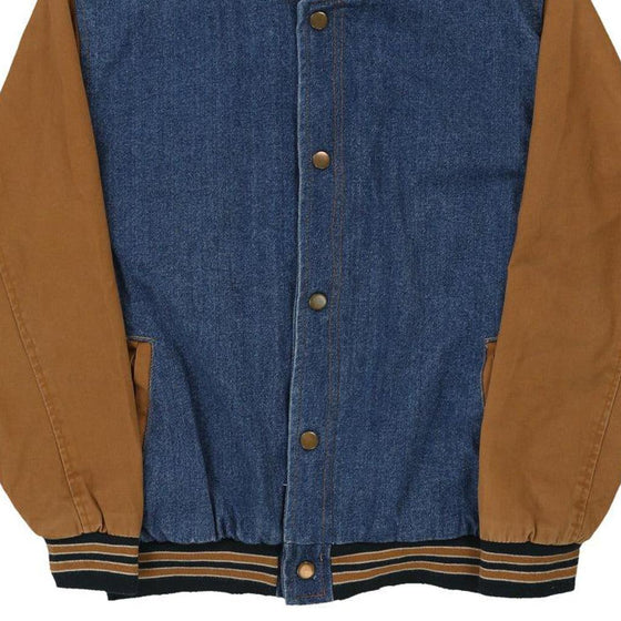 Vintage blue Fourcast Varsity Jacket - mens medium