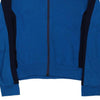 Vintage blue Euro Acril Zip Up - mens small