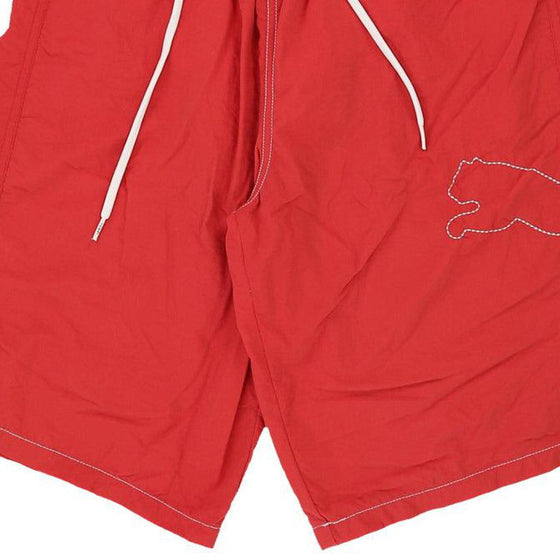 Vintage red Puma Swim Shorts - mens large