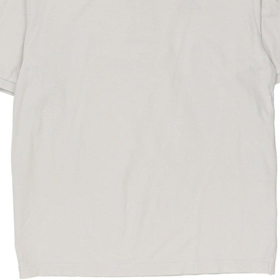 Kappa Polo Shirt - XL White Cotton - Thrifted.com