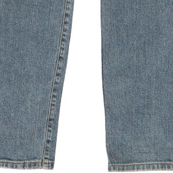 Wrangler Skinny Jeans - 32W UK 10 Blue Cotton - Thrifted.com