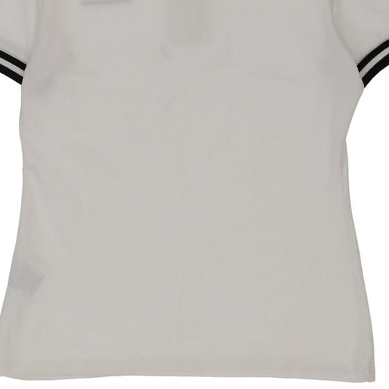 Vintage white Flora Gucci Polo Shirt - mens medium