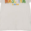 Vintage white Moschino Swim  T-Shirt - womens x-small