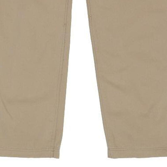 Vintage beige Burberry Brit Trousers - mens 37" waist