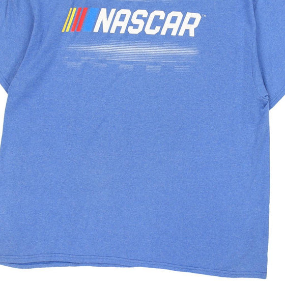 Vintage blue Nascar T-Shirt - mens xx-large