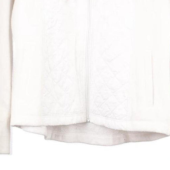 Vintage white Fila Fleece - womens large