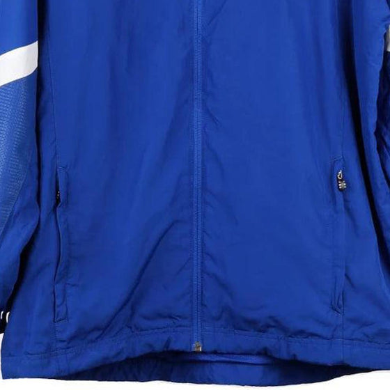 Vintage blue Doherty Basketball Adidas Jacket - mens medium