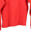 Vintage red Bootleg Ralph Lauren Long Sleeve Polo Shirt - mens large