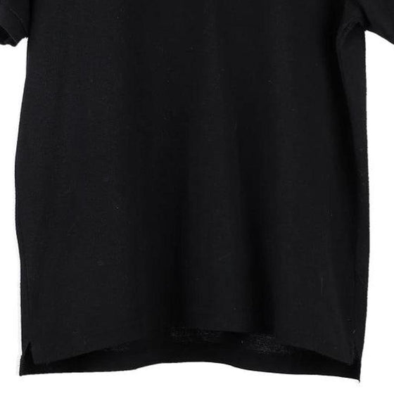 Vintage black Bootleg Lacoste Polo Shirt - mens large