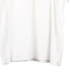 Vintage white Bootleg Napapijri Polo Shirt - mens x-large