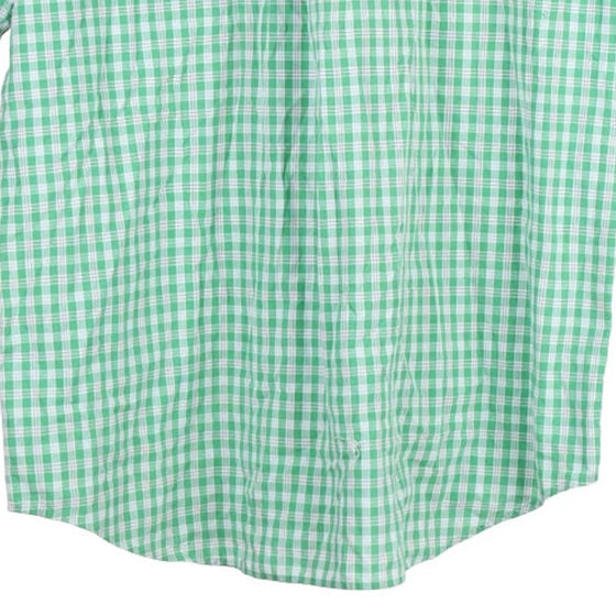 Vintage green Chaps Ralph Lauren Short Sleeve Shirt - mens x-large