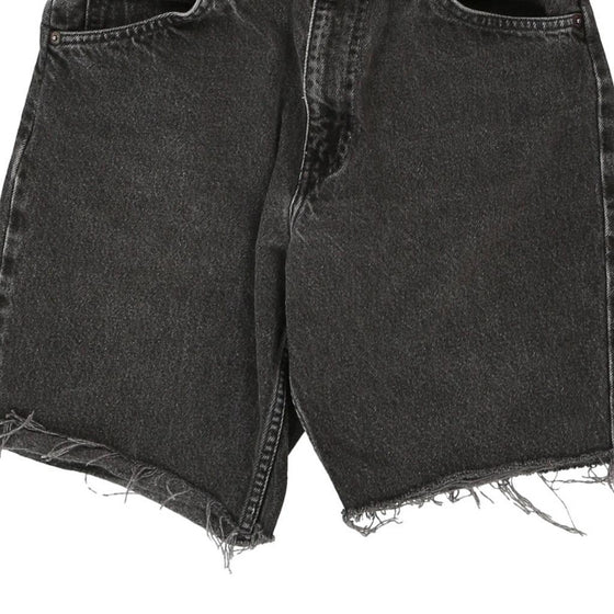 Vintage black Orange Tab 550 Levis Denim Shorts - womens 28" waist