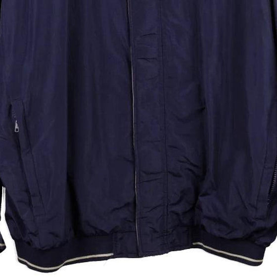 Vintagenavy Sandy Lake Campground Lions International; Canada Sportswear Track Jacket - mens x-large