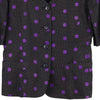 Options Blazer - Medium Black Cotton - Thrifted.com