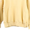 Vintage yellow Champion Sweatshirt - mens large