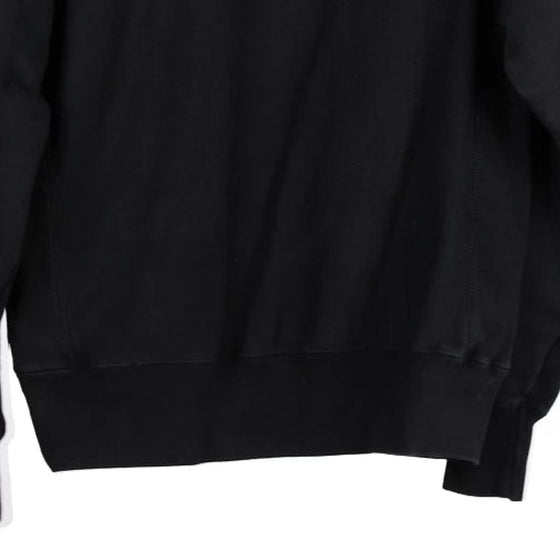 Vintage black Reverse Weave Champion Sweatshirt - mens medium