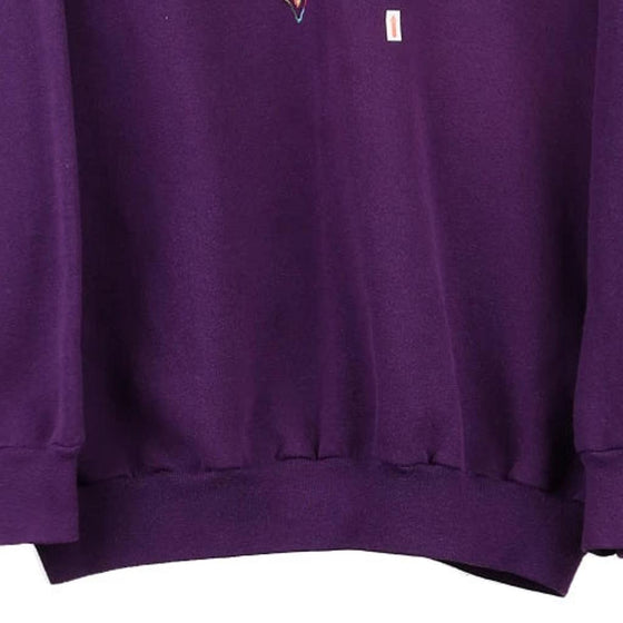 Vintage purple Guess Sweatshirt - womens x-large