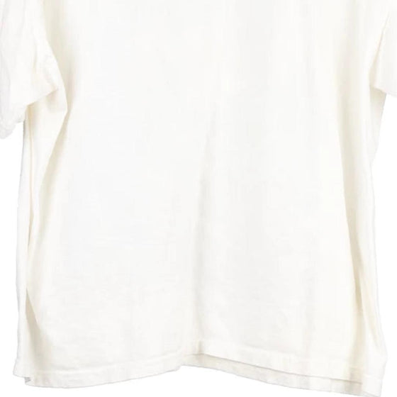 Vintage white Delta T-Shirt - mens x-large
