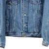 Vintage blue Unbranded Denim Jacket - mens medium