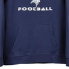 Vintage blue Lawrence Football Nike Hoodie - mens small