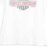 Vintage white La Crosse Area, Onalaska, WI Harley Davidson T-Shirt - womens x-large