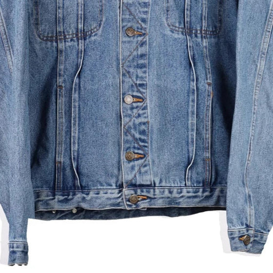 Vintage blue Jansport Denim Jacket - mens medium
